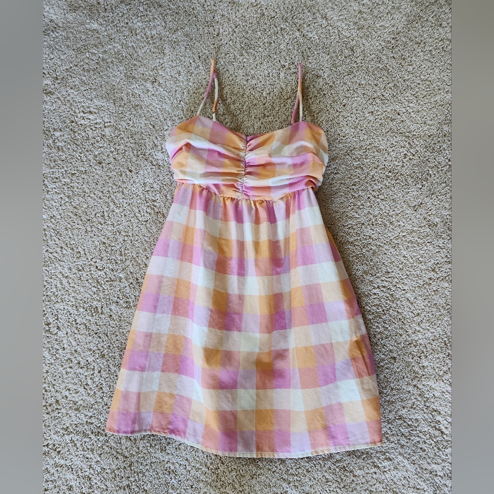 Charlie Holiday size  XSmall Madonna mini dress orange pink - Picture 9 of 9